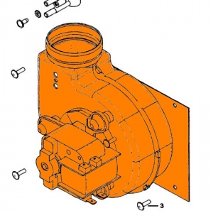 Ventilátor  Dakon DAGAS 01 , 02 a 03 verze RT a CT